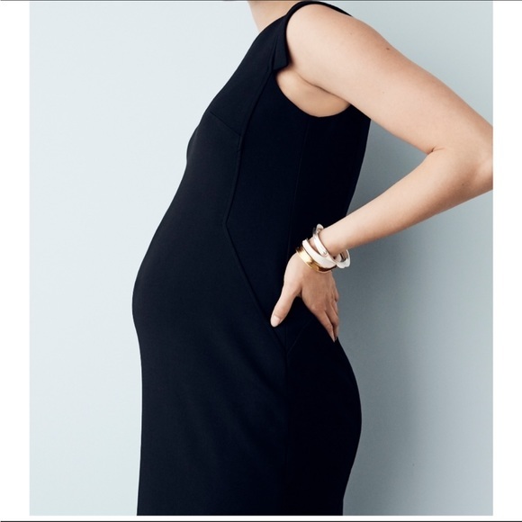 HATCH Black Maternity Dress M/L (Sz 2) - Picture 6 of 9